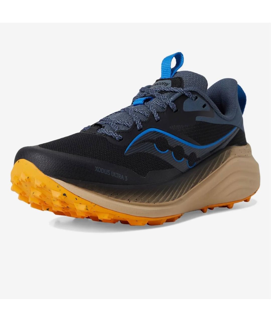 SAUCONY Темно-синие синтетические низкие кроссовки / кеды, фото 2