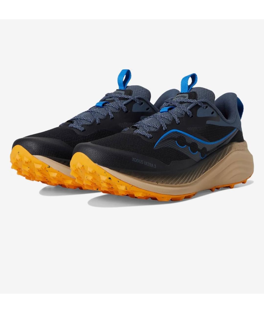 SAUCONY Темно-синие синтетические низкие кроссовки / кеды, фото 3