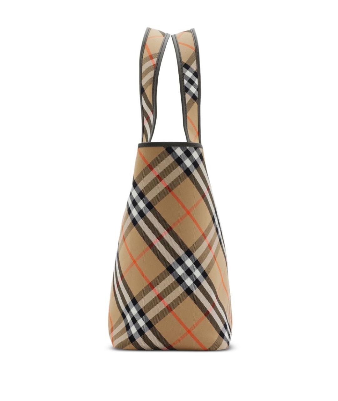 BURBERRY Мульти тканевая сумка тоут, фото 5