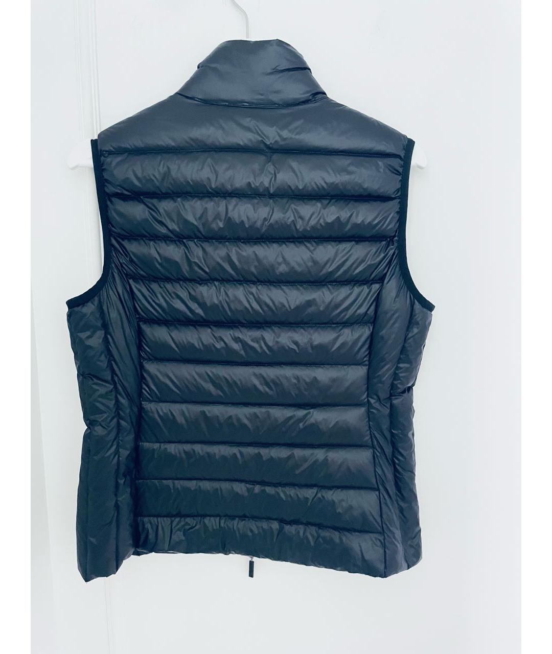 ARMANI EXCHANGE Черный полиэстеровый жилет, фото 4