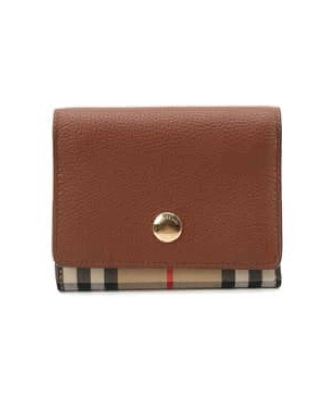 BURBERRY Бежевый кошелек, фото 3