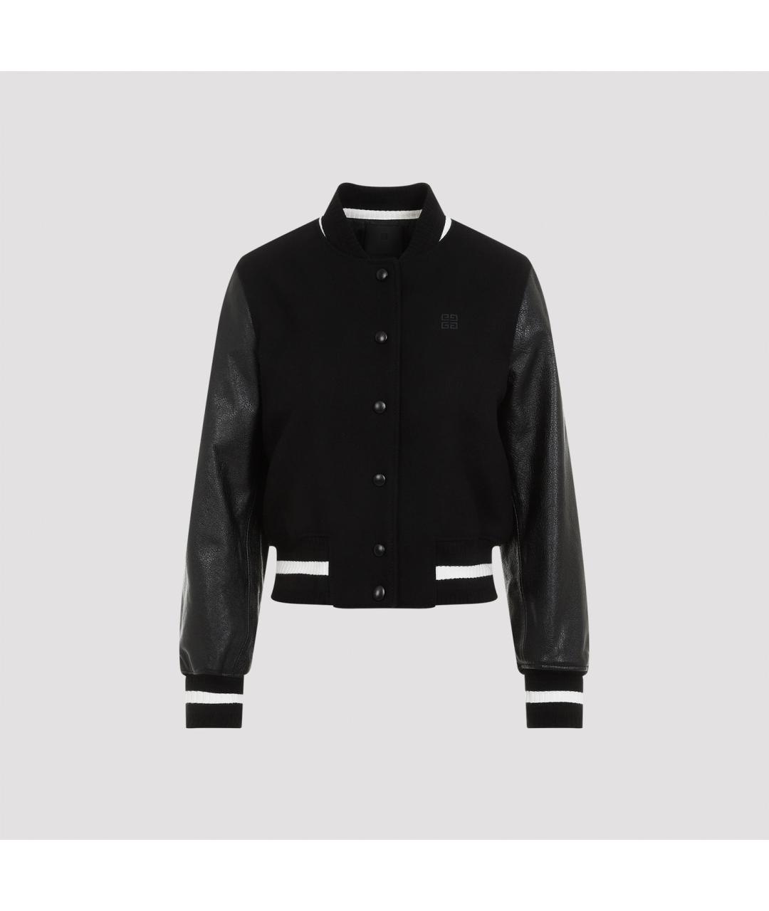GIVENCHY Черная шерстяная куртка, фото 2