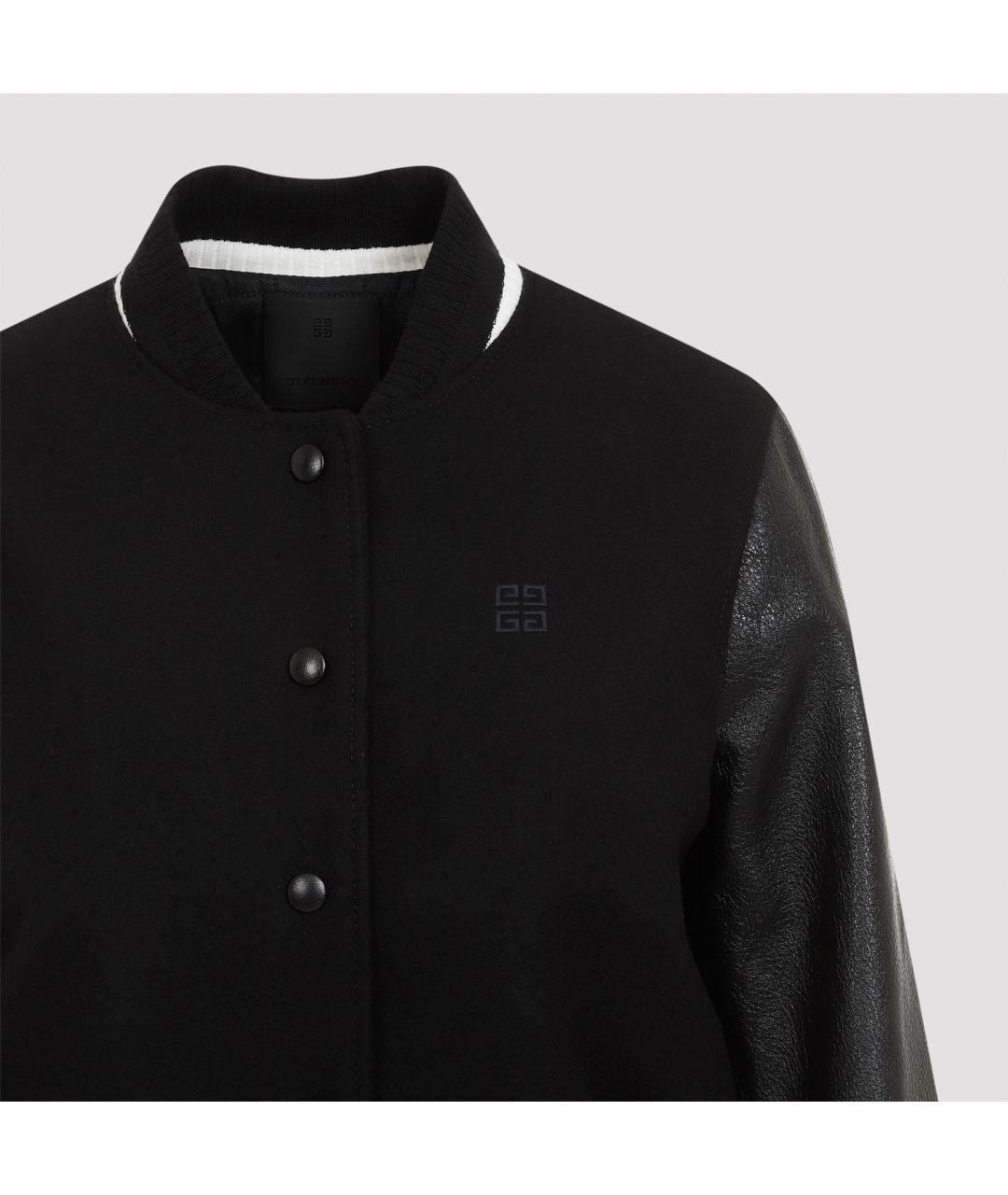 GIVENCHY Черная шерстяная куртка, фото 4
