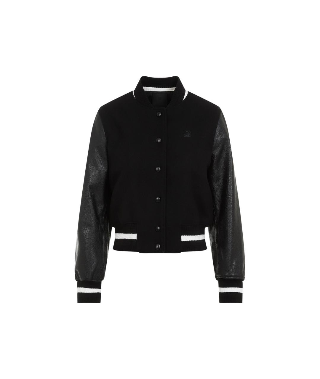 GIVENCHY Черная шерстяная куртка, фото 1