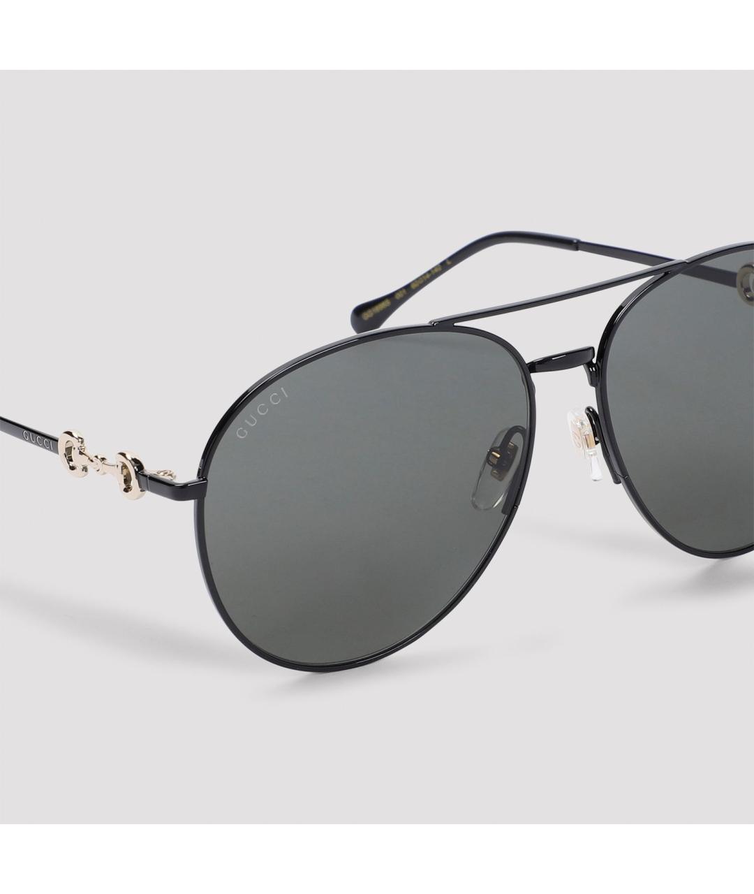 GUCCI Черные солнцезащитные очки, фото 3