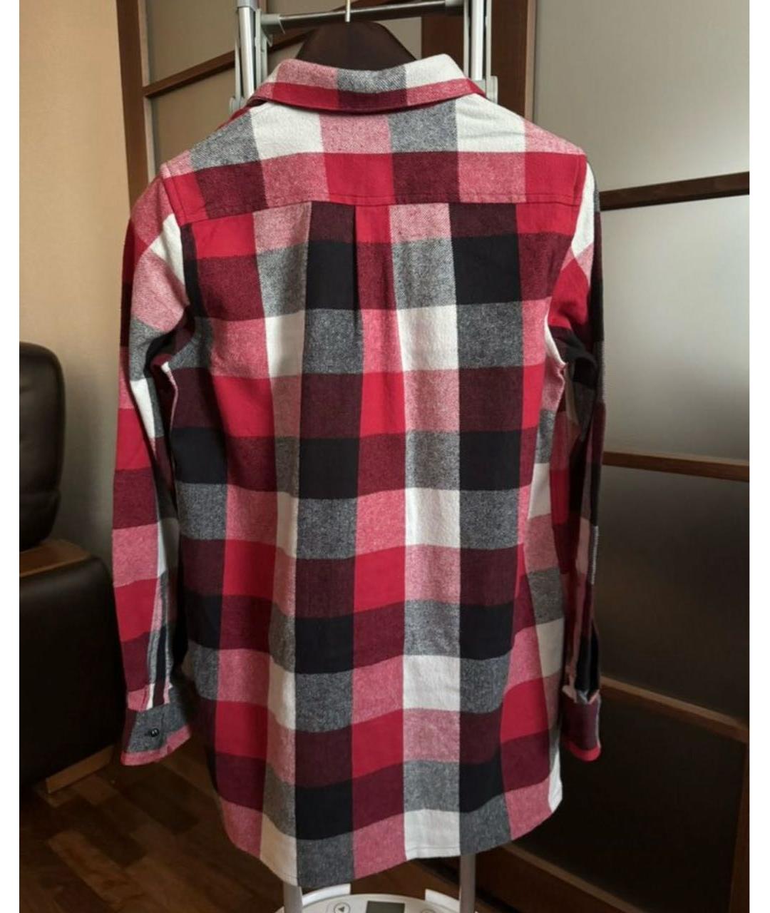WOOLRICH Красная хлопковая кэжуал рубашка, фото 2