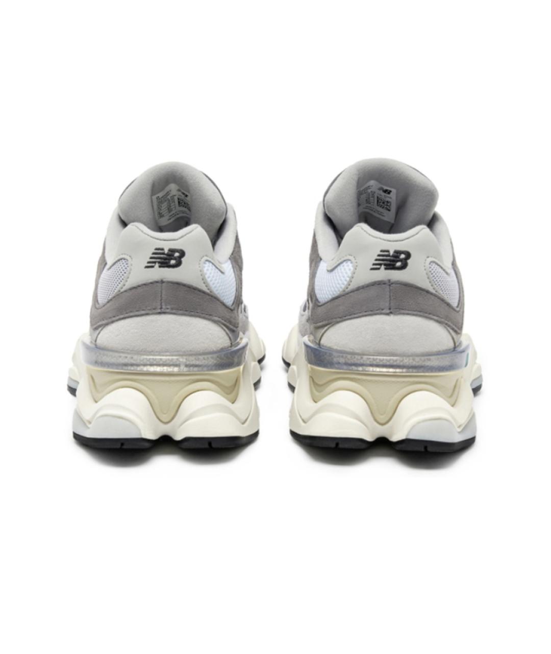 NEW BALANCE Серые замшевые низкие кроссовки / кеды, фото 7