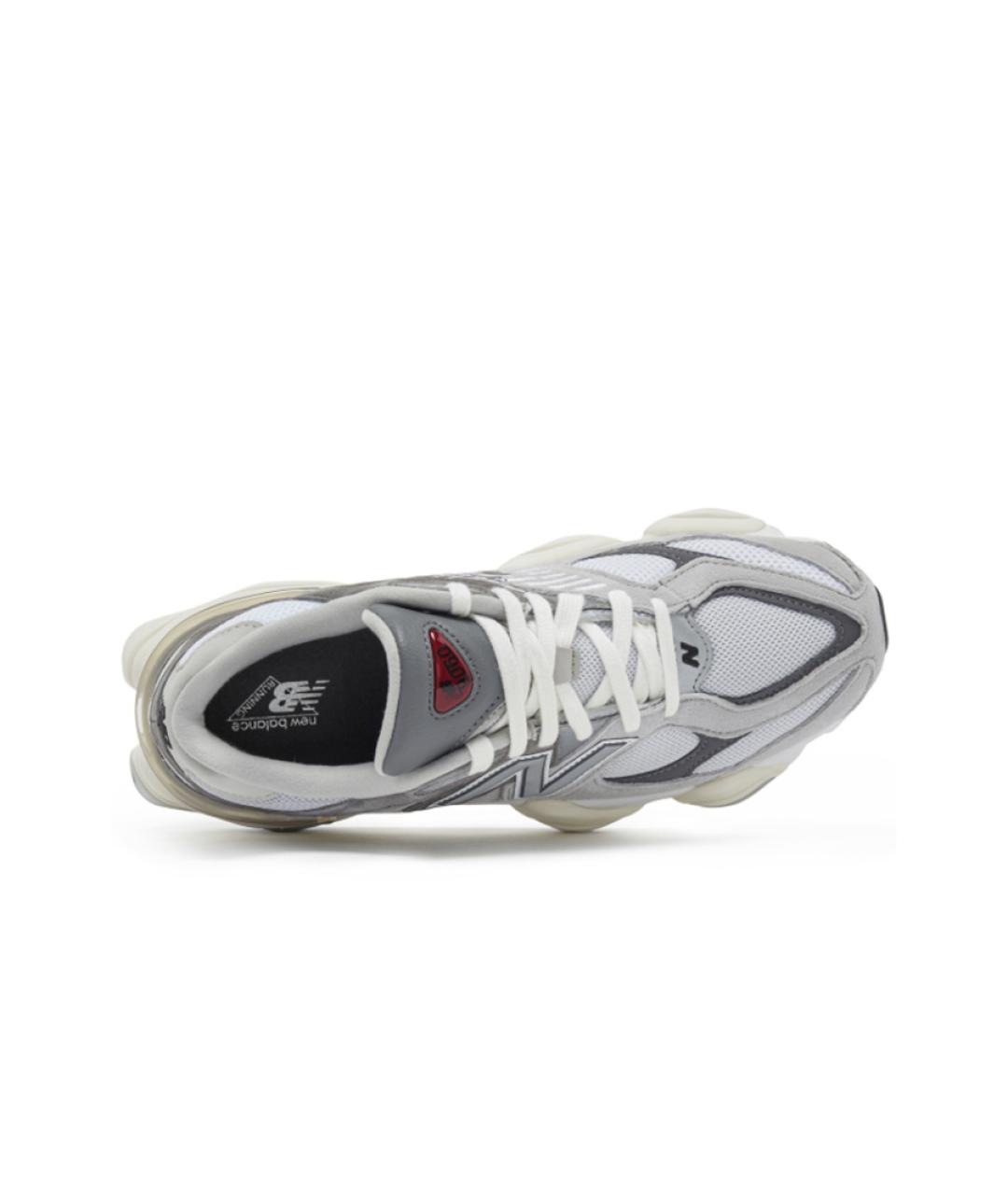 NEW BALANCE Серые замшевые низкие кроссовки / кеды, фото 5