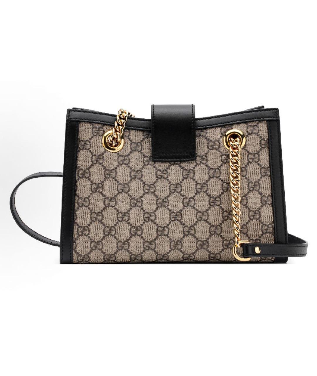 GUCCI Коричневая сумка с короткими ручками, фото 3