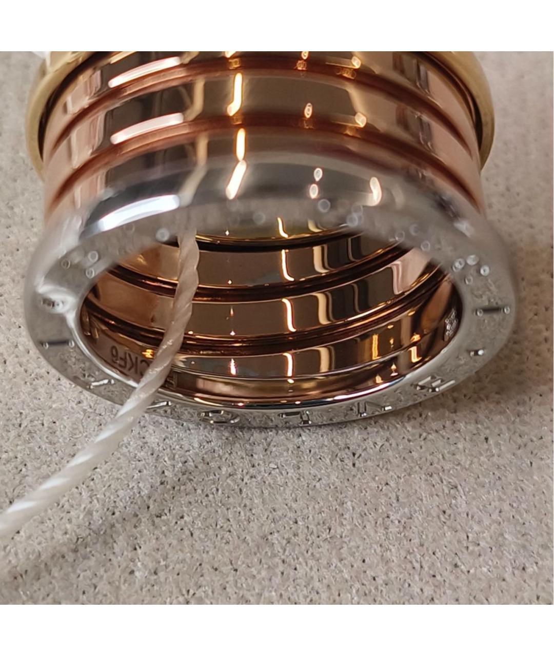 BVLGARI Золотое кольцо из желтого золота, фото 6