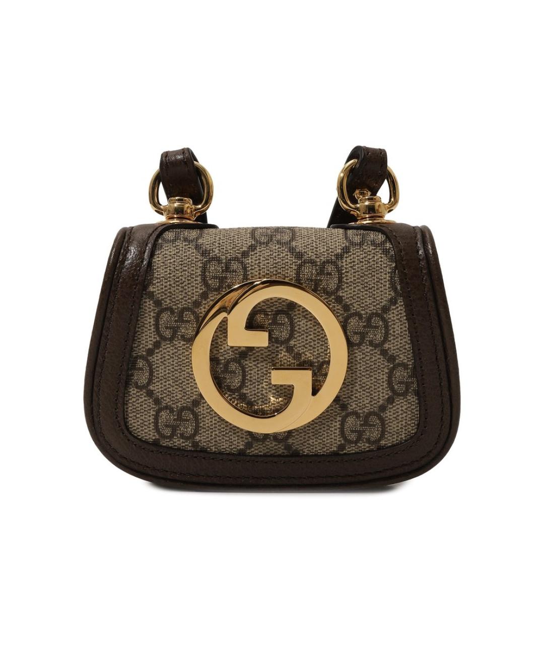 GUCCI Коричневая сумка через плечо, фото 1