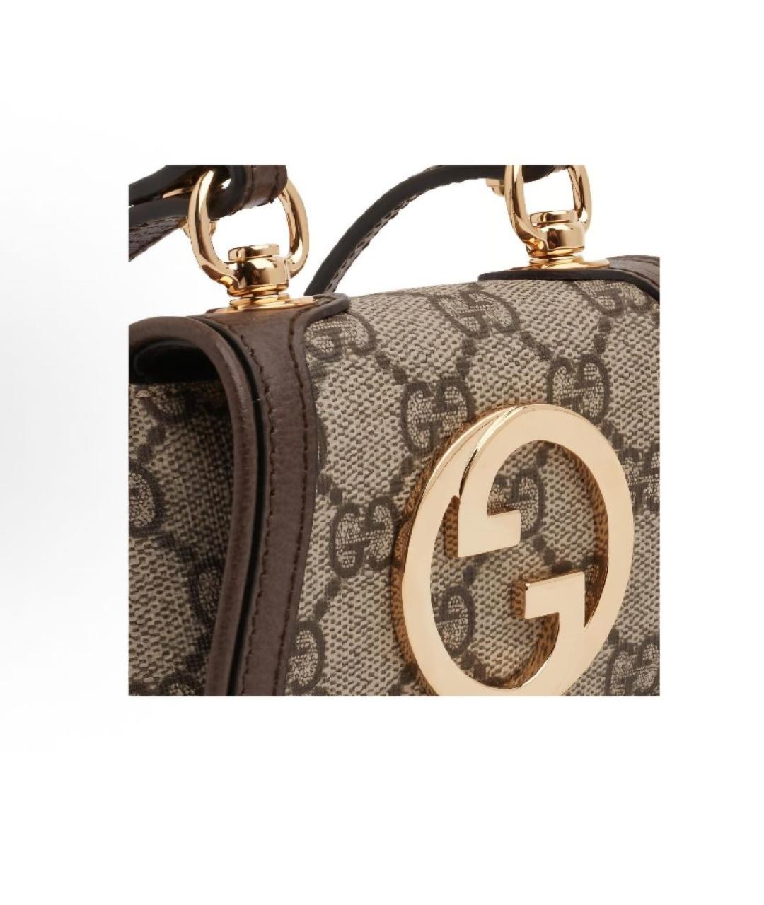 GUCCI Коричневая сумка через плечо, фото 3