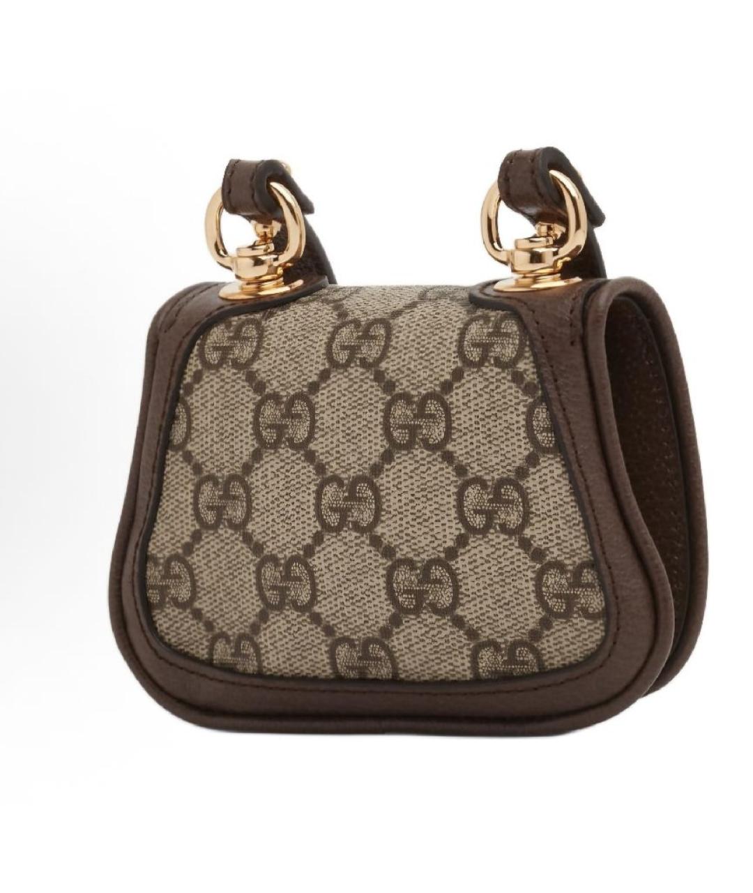 GUCCI Коричневая сумка через плечо, фото 2