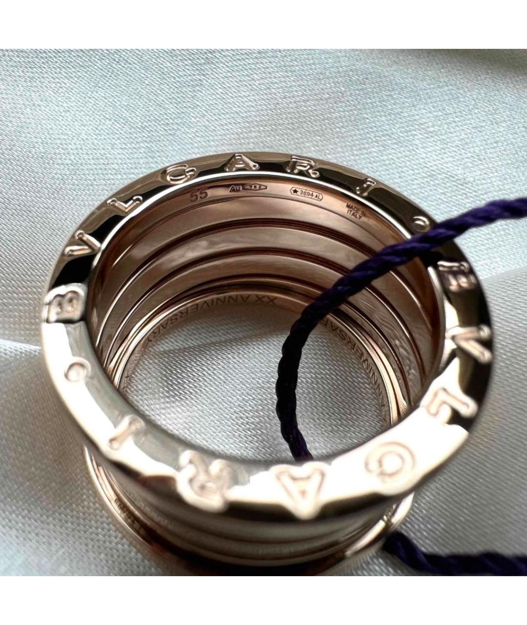 BVLGARI Золотое кольцо из розового золота, фото 3