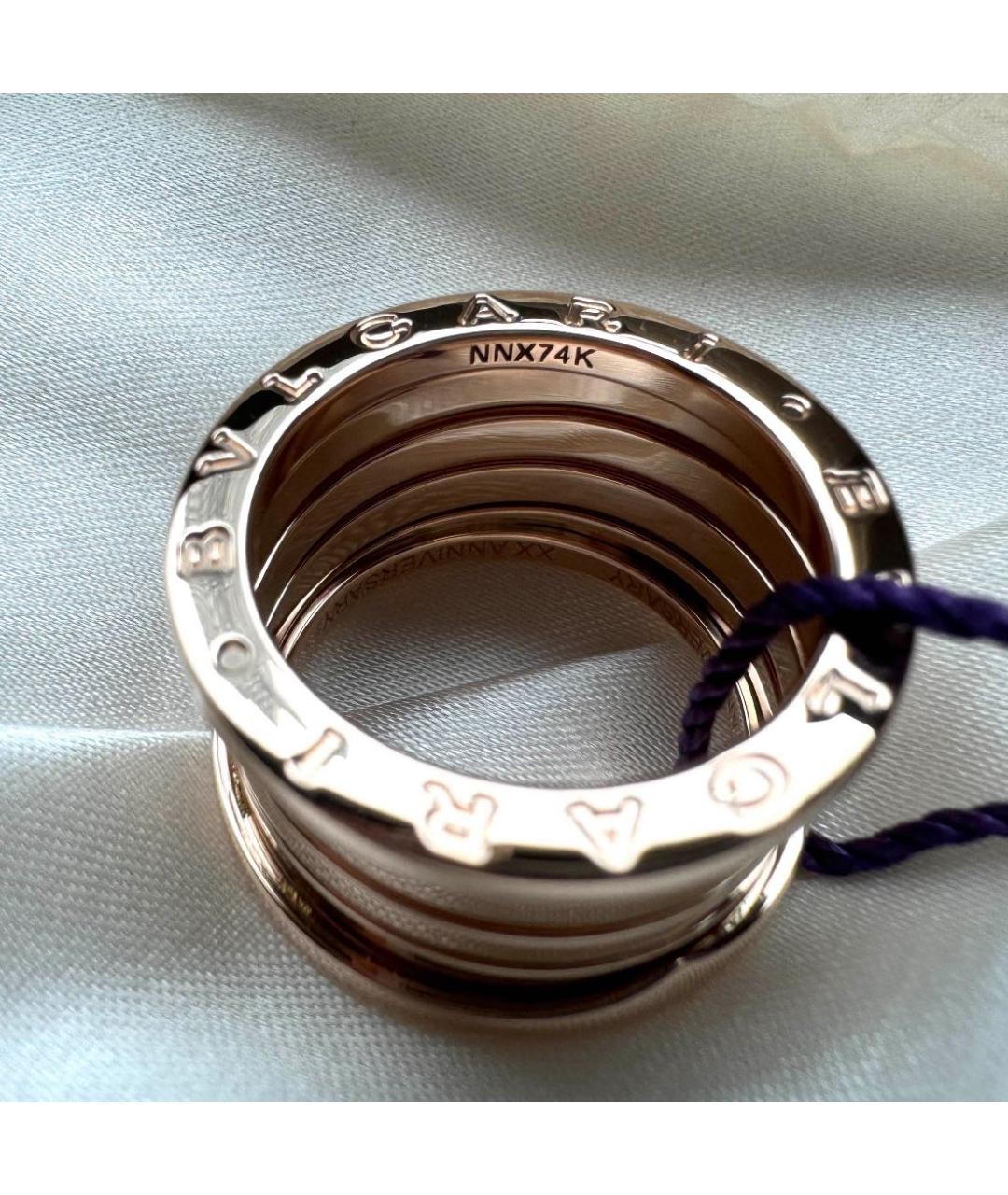 BVLGARI Золотое кольцо из розового золота, фото 4