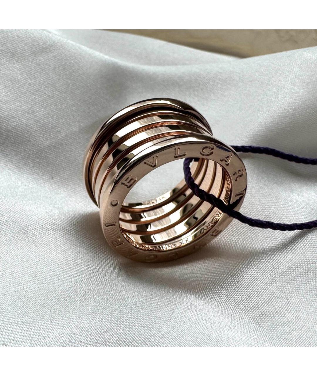 BVLGARI Золотое кольцо из розового золота, фото 5