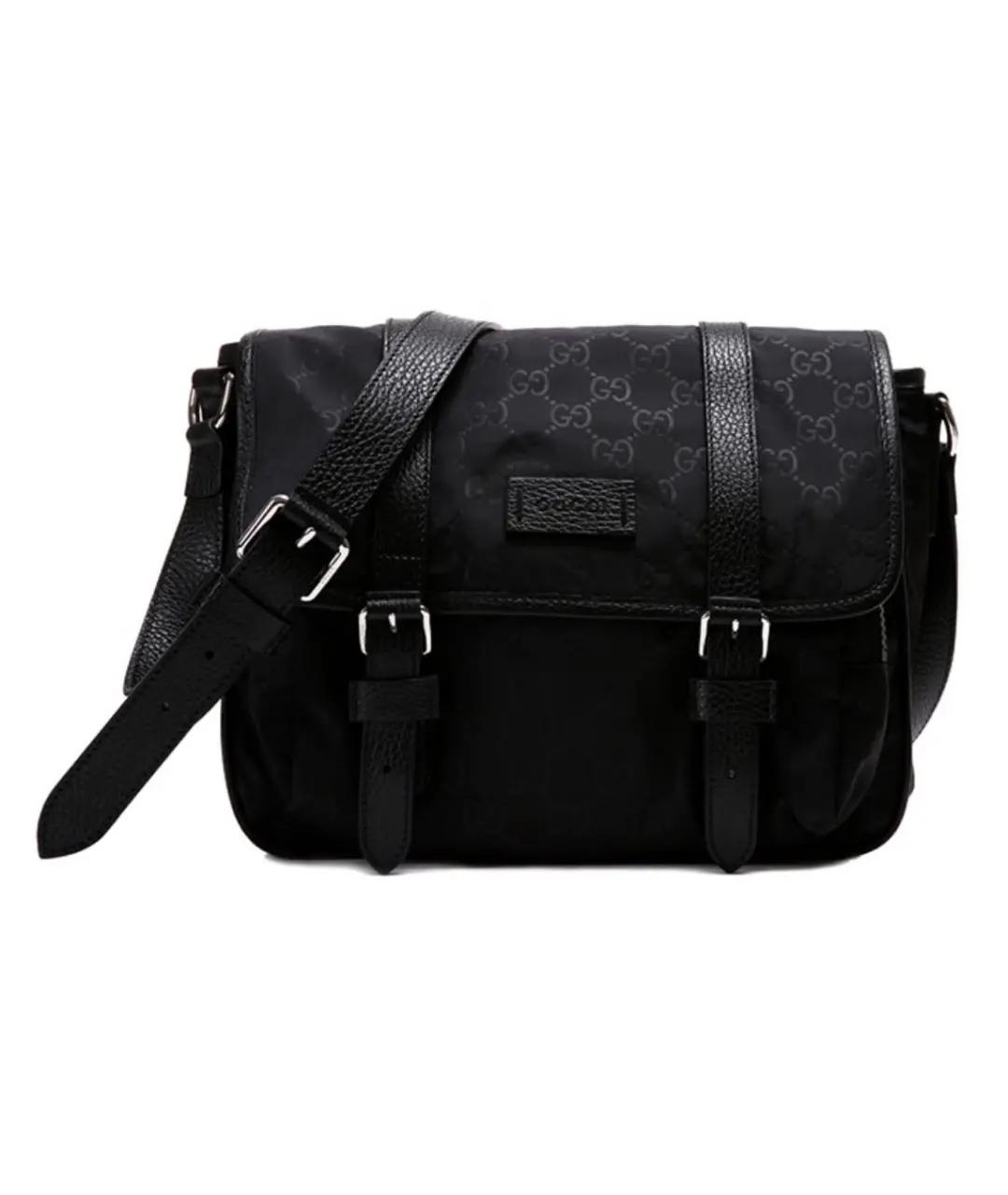 GUCCI Черная сумка на плечо, фото 1