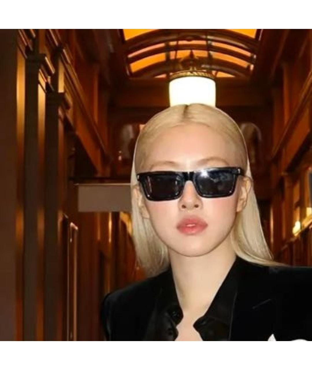 LOUIS VUITTON Черные пластиковые солнцезащитные очки, фото 4