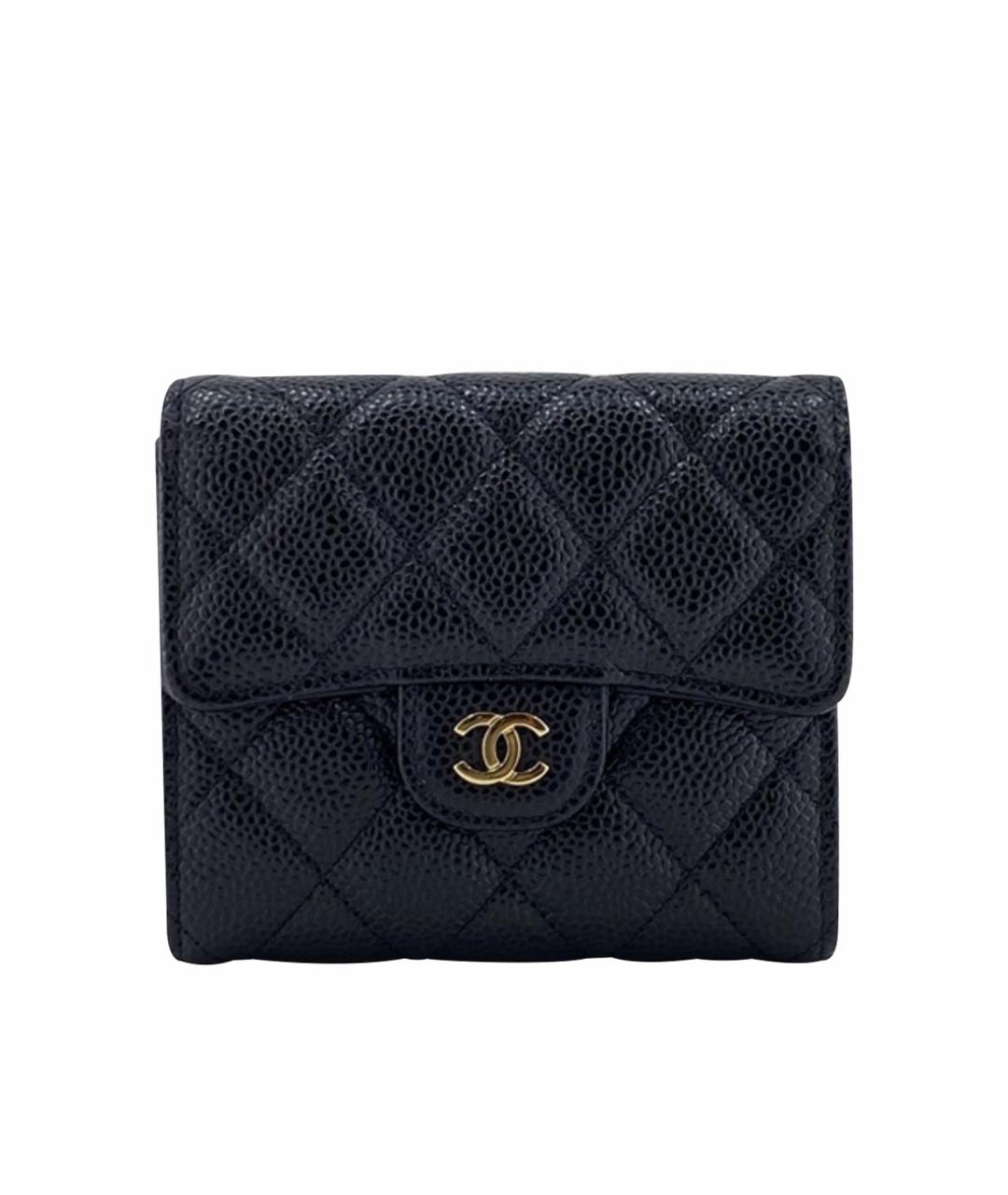 CHANEL Черный кошелек, фото 1