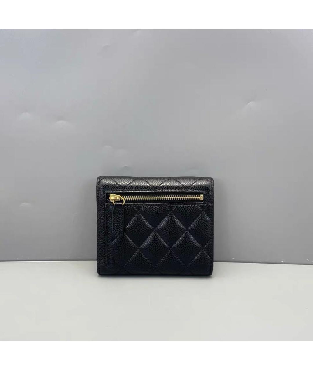 CHANEL Черный кошелек, фото 3