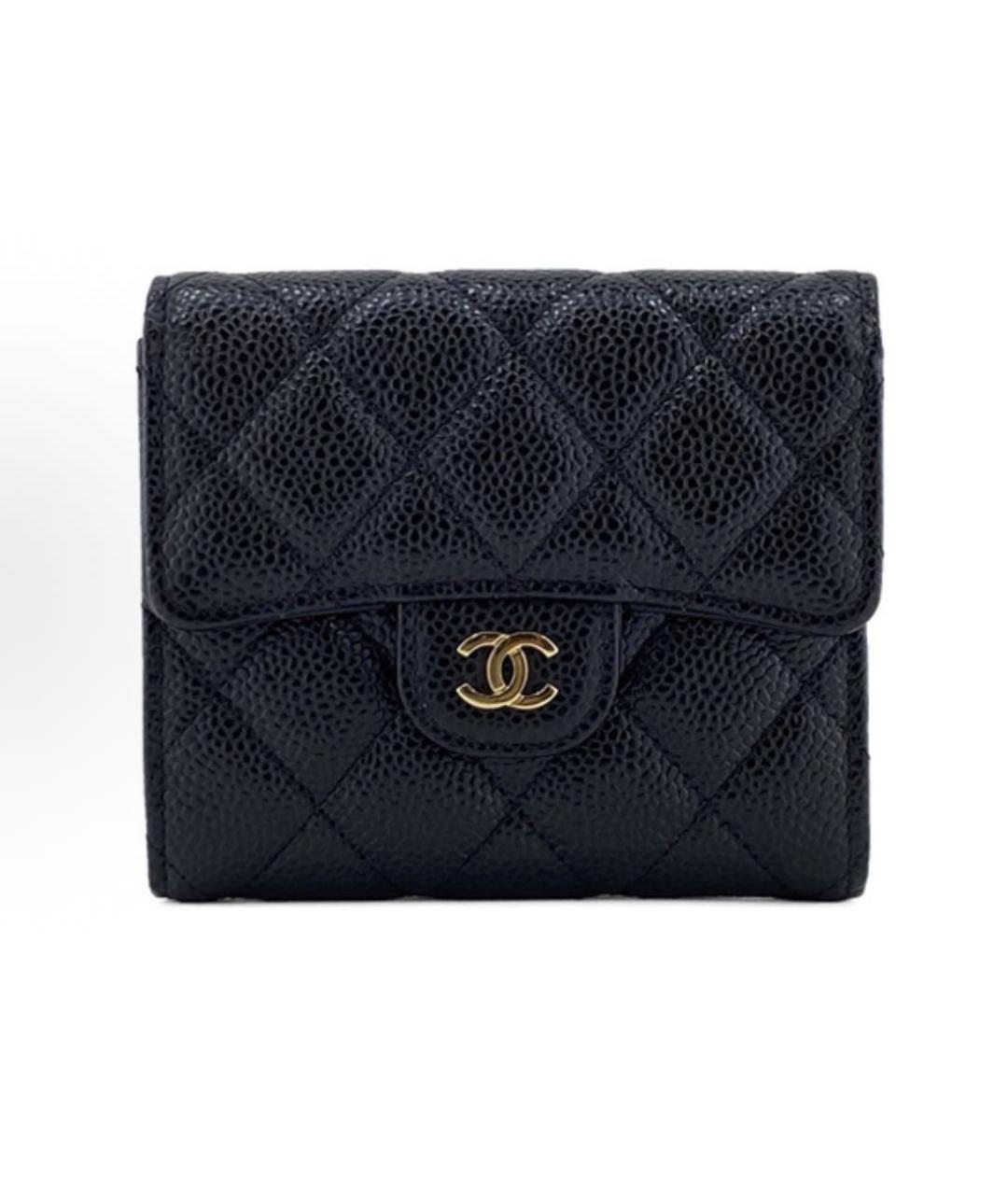 CHANEL Черный кошелек, фото 6