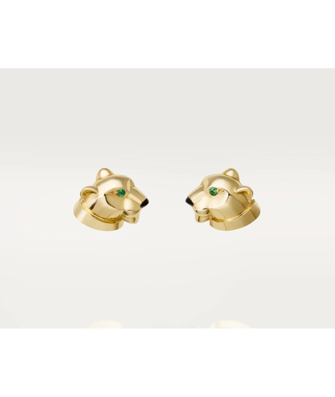 CARTIER Золотые серьги из желтого золота, фото 6
