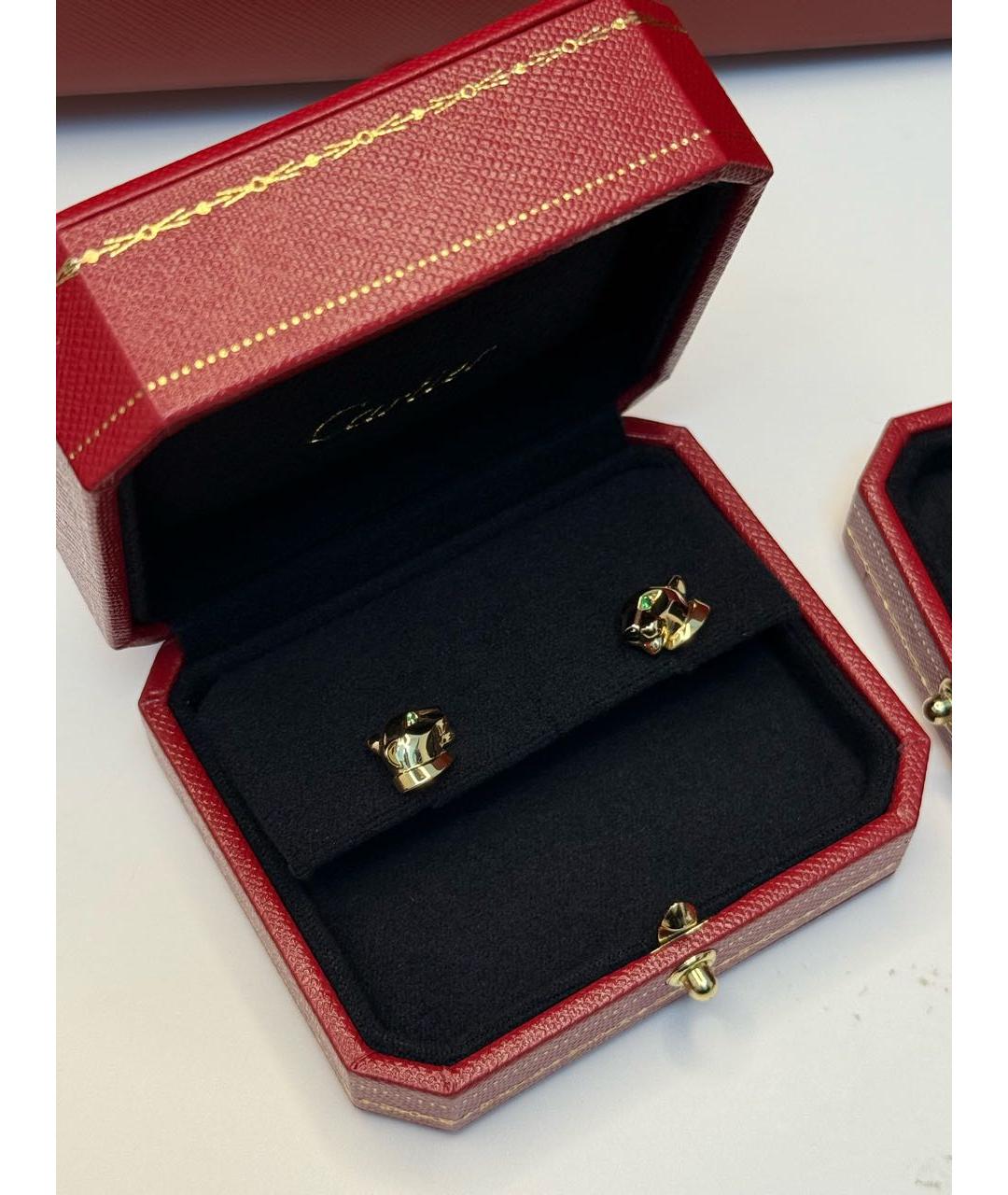 CARTIER Золотые серьги из желтого золота, фото 4