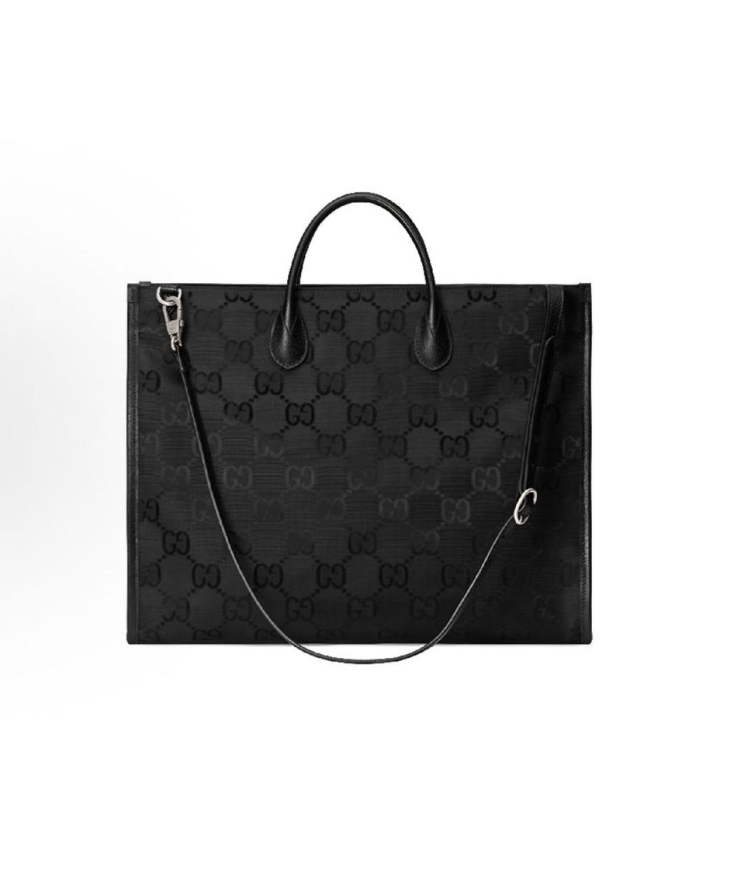 GUCCI Черная сумка тоут, фото 2