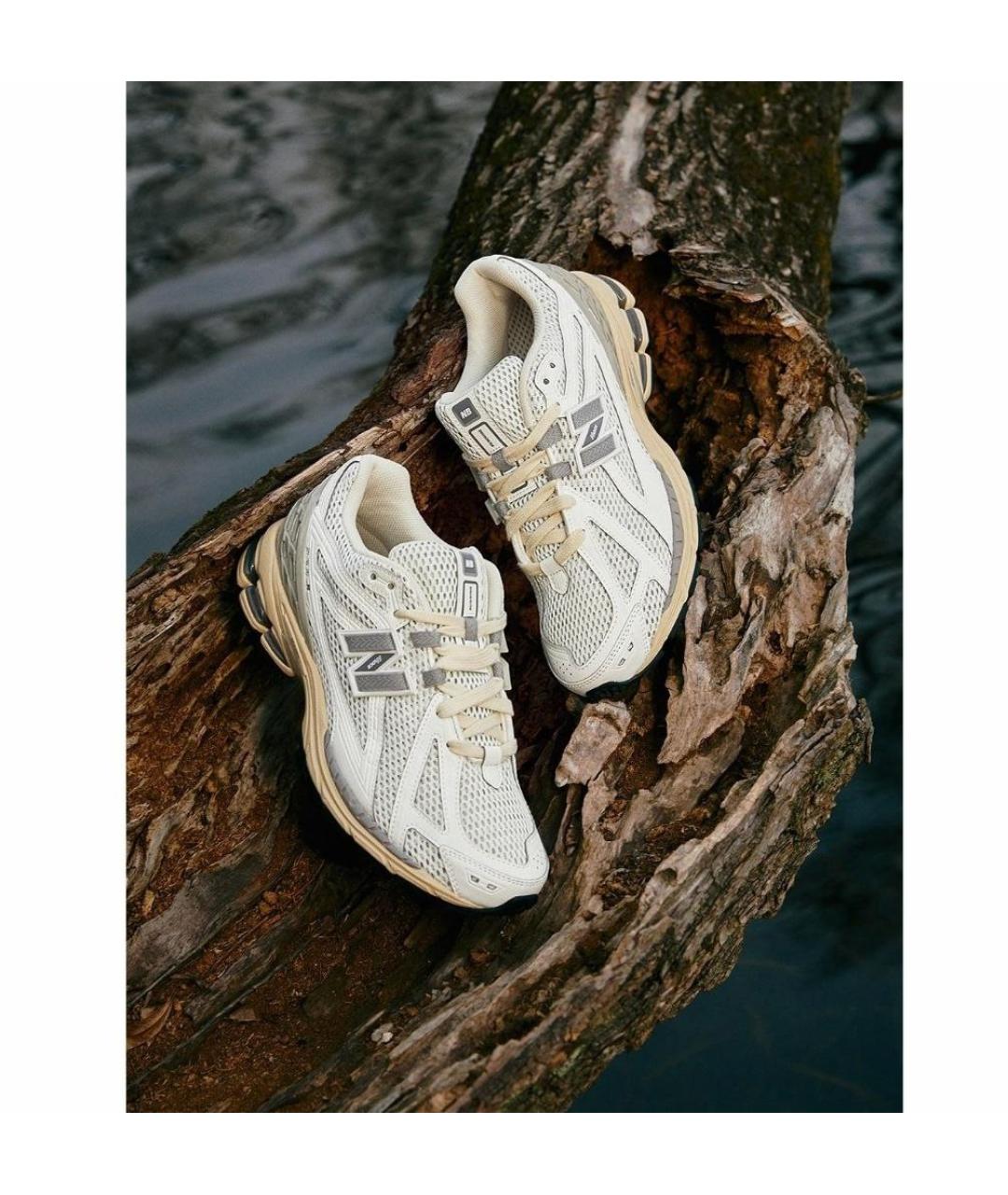 NEW BALANCE Серые неопреновые низкие кроссовки / кеды, фото 5