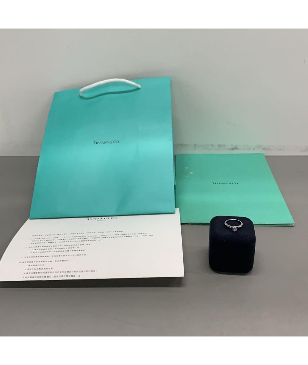 TIFFANY&CO Платиновое кольцо, фото 5