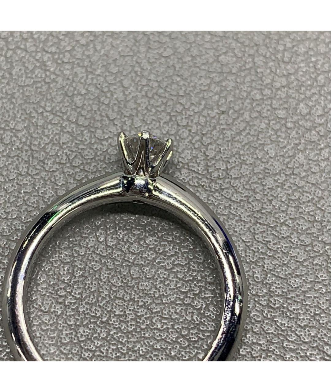 TIFFANY&CO Платиновое кольцо, фото 3