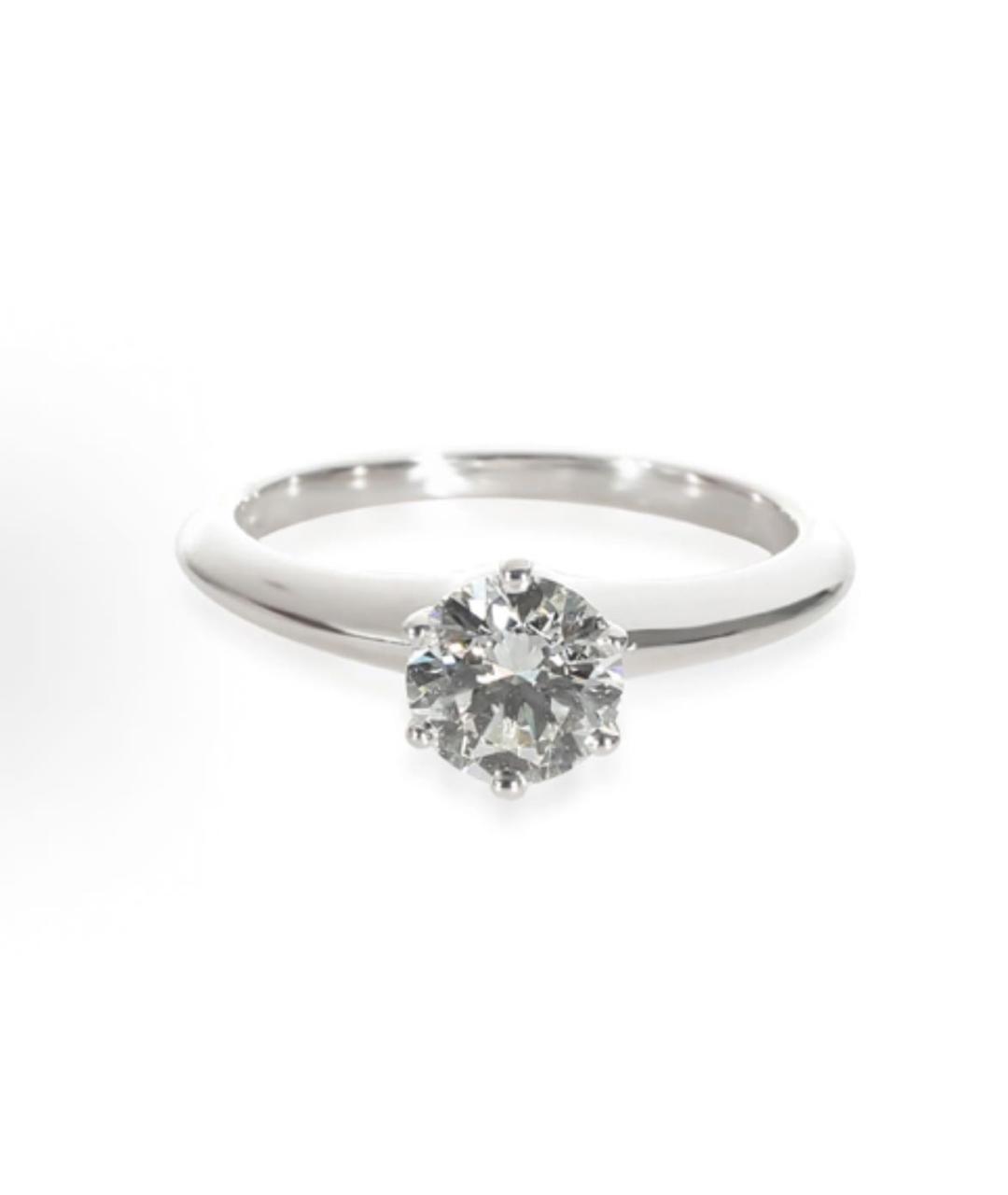 TIFFANY&CO Платиновое кольцо, фото 7