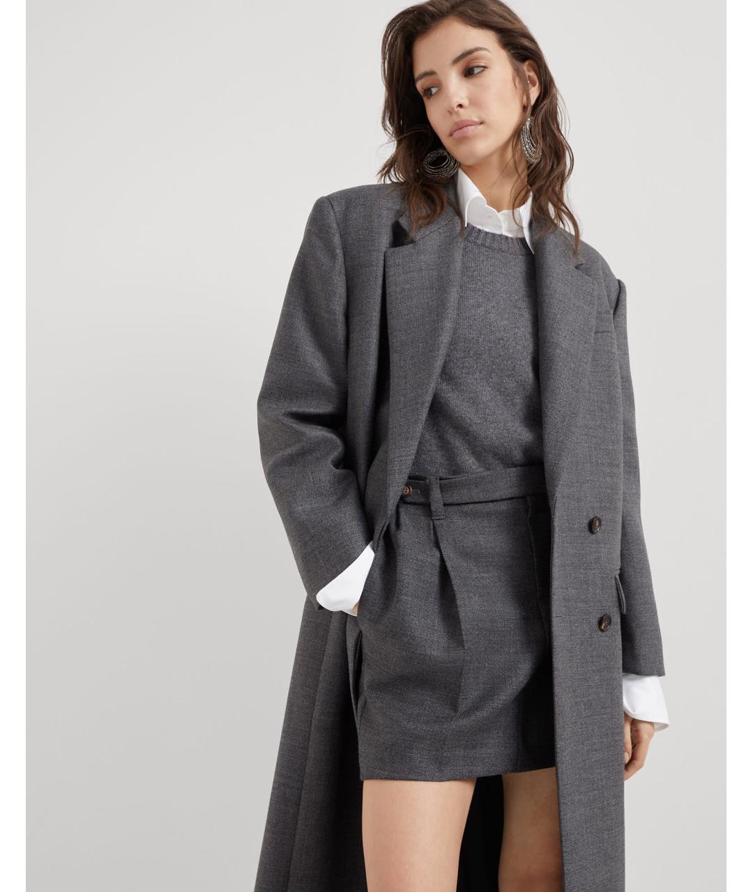 BRUNELLO CUCINELLI Антрацитовая шерстяная куртка, фото 8