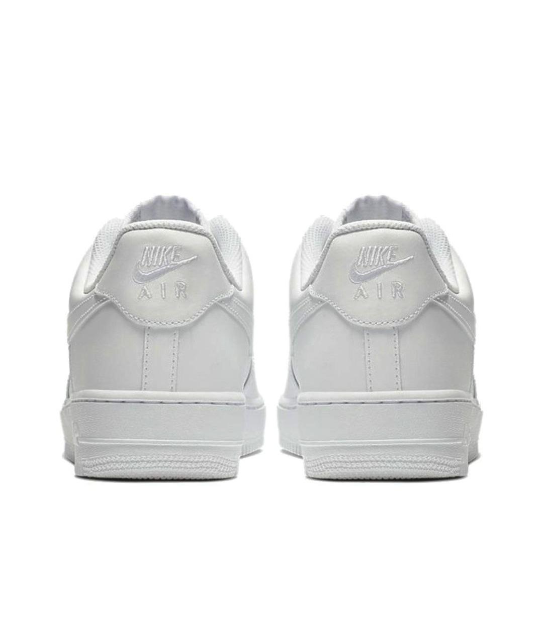 NIKE Белые кожаные кроссовки, фото 3