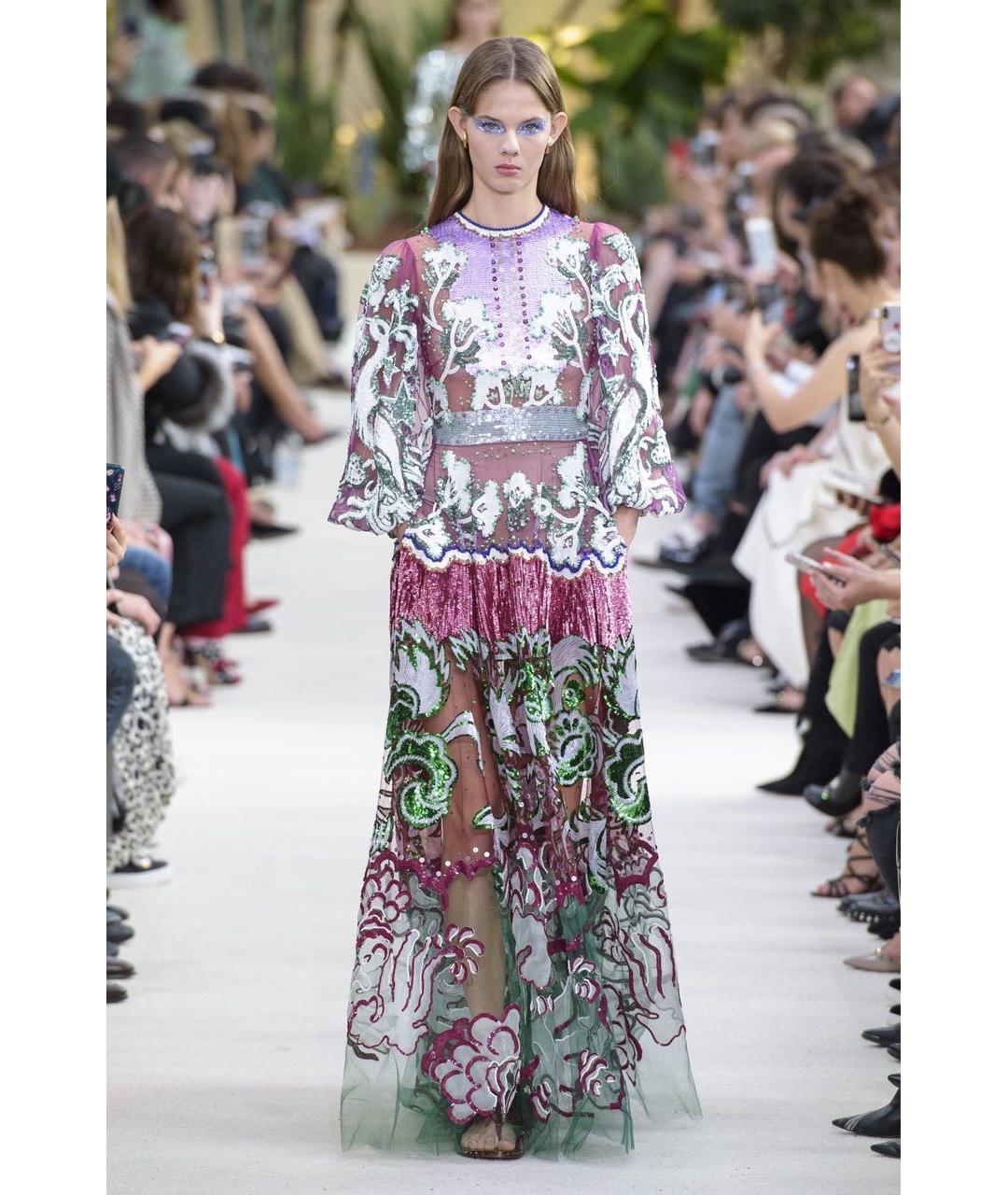 VALENTINO Розовое вечернее платье, фото 5