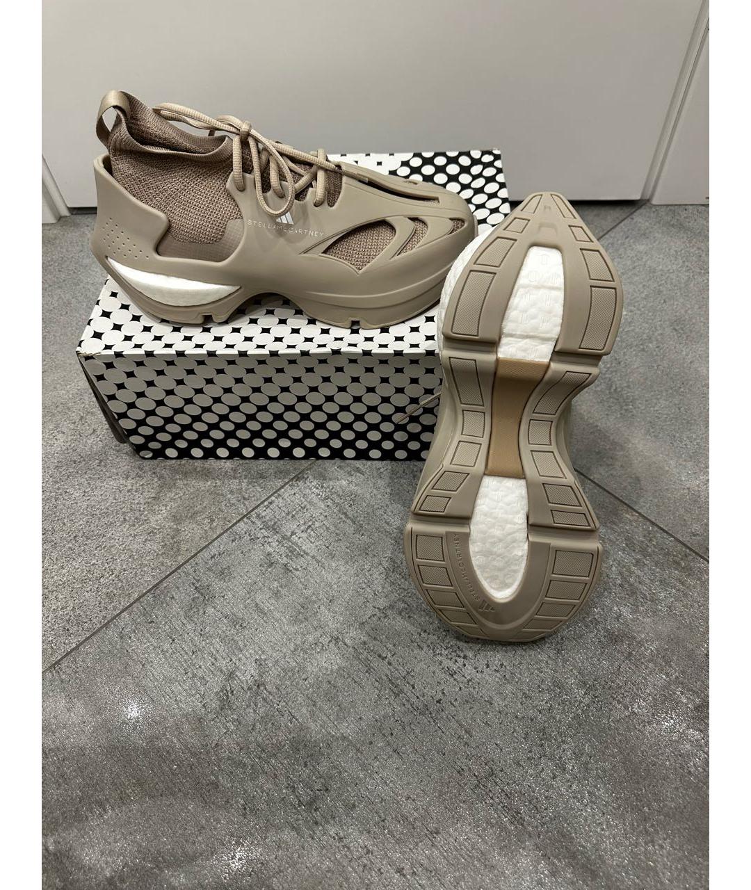 ADIDAS BY STELLA MCCARTNEY Бежевые резиновые кроссовки, фото 8
