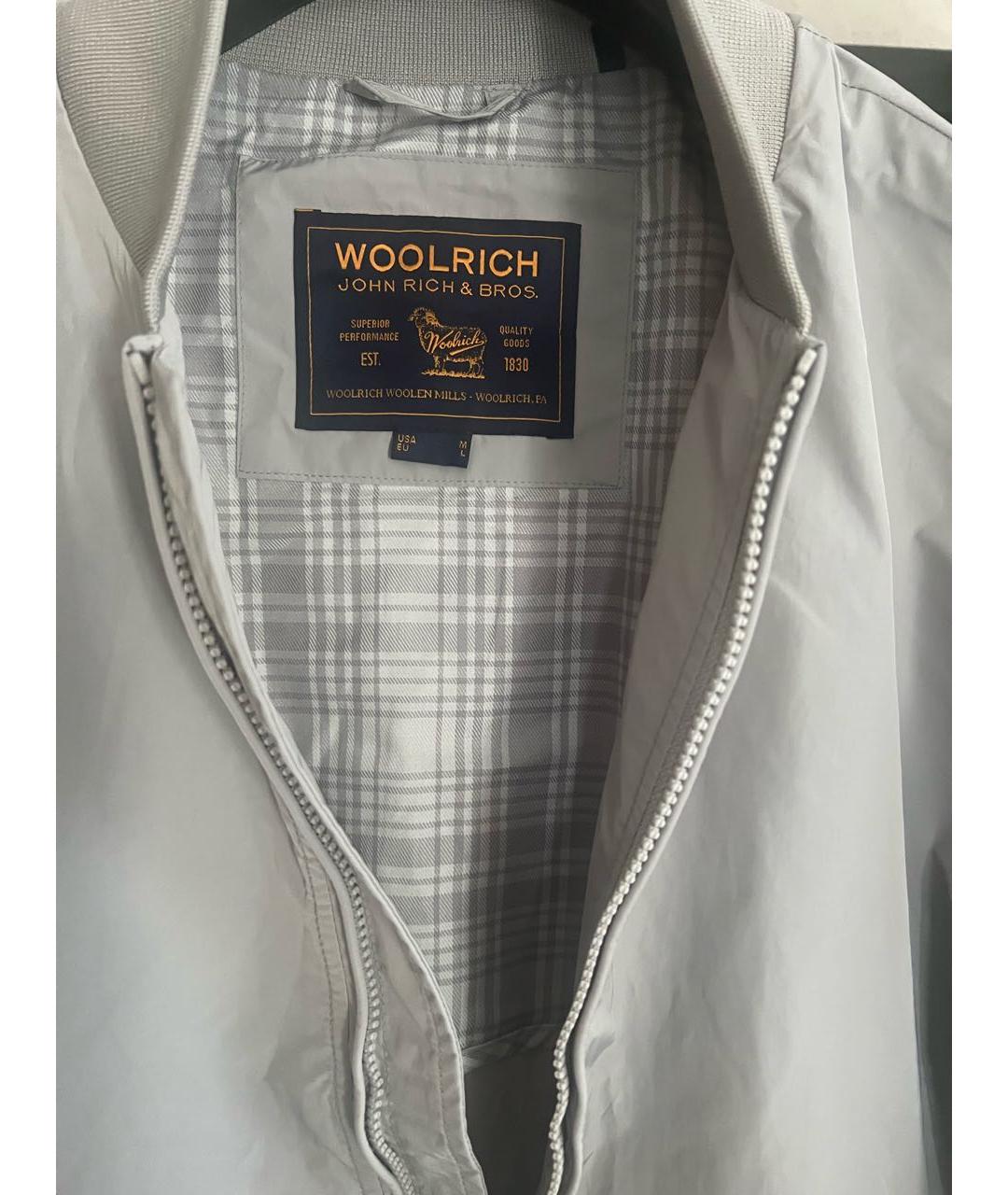 WOOLRICH Бежевая полиэстеровая куртка, фото 3