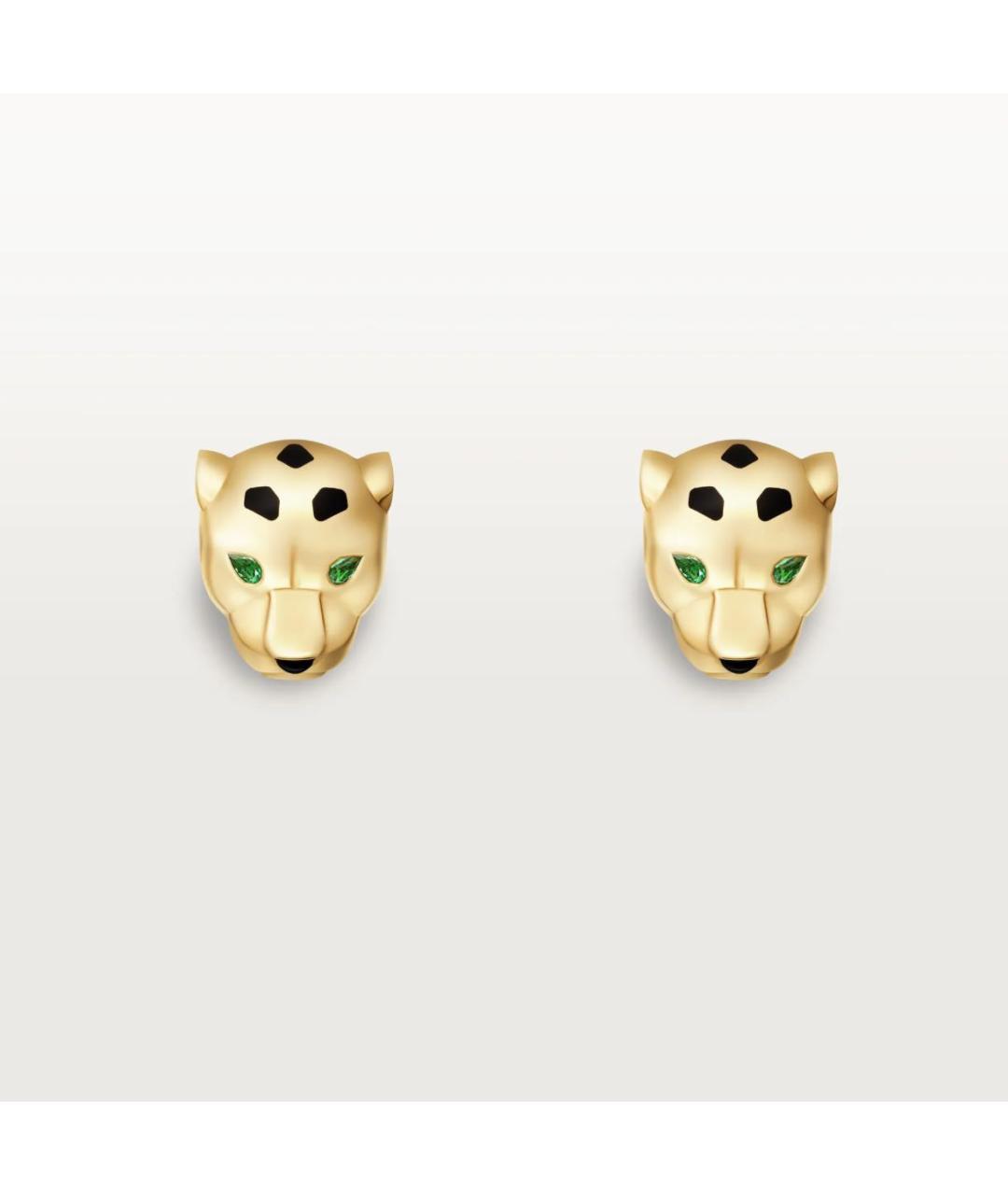 CARTIER Золотые серьги из желтого золота, фото 7