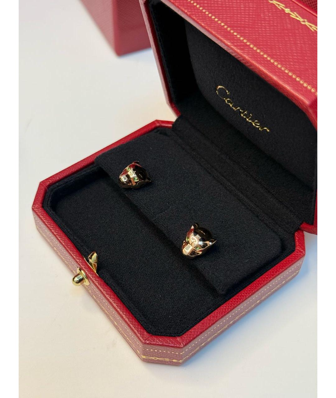 CARTIER Золотые серьги из желтого золота, фото 6