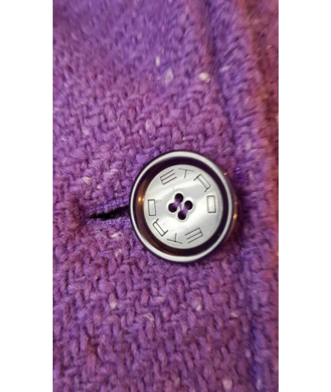 ETRO Фиолетовое шерстяное пальто, фото 4