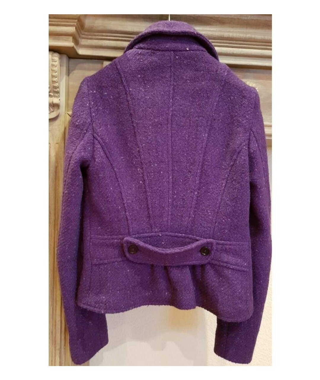 ETRO Фиолетовое шерстяное пальто, фото 2