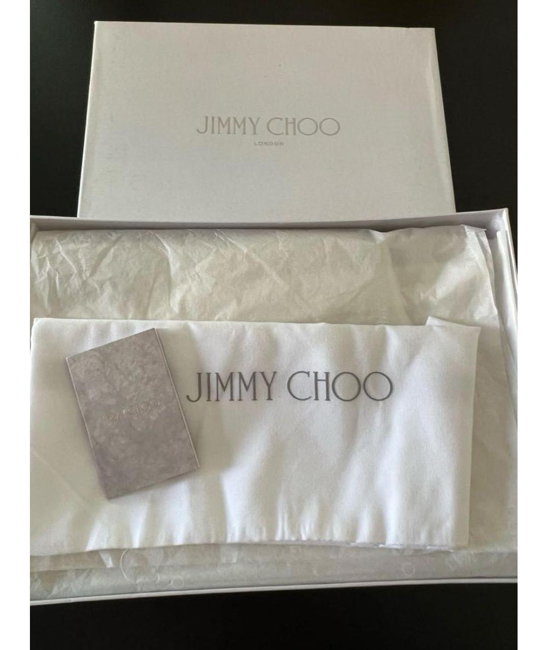JIMMY CHOO Зеленые замшевые кеды, фото 5