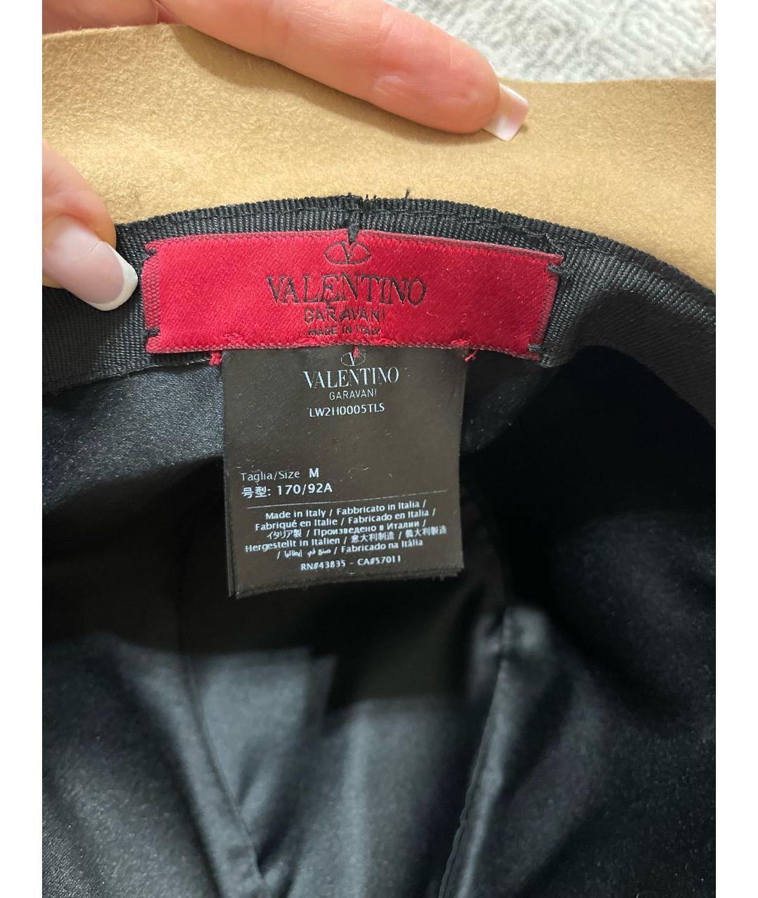 VALENTINO Горчичная шляпа, фото 5
