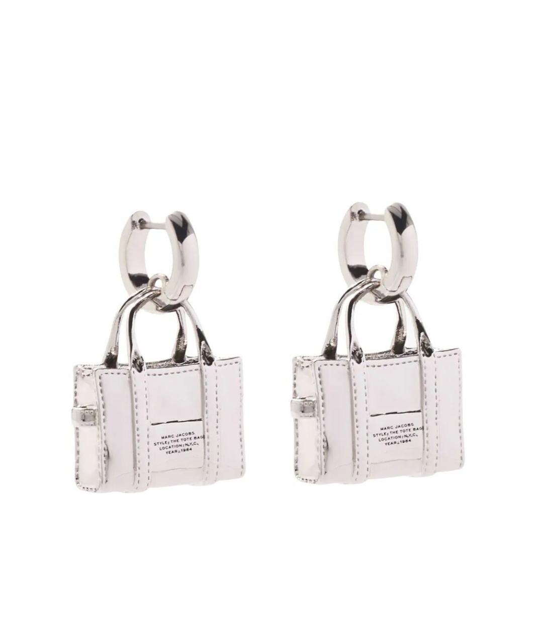 MARC JACOBS Серебряные металлические серьги, фото 3