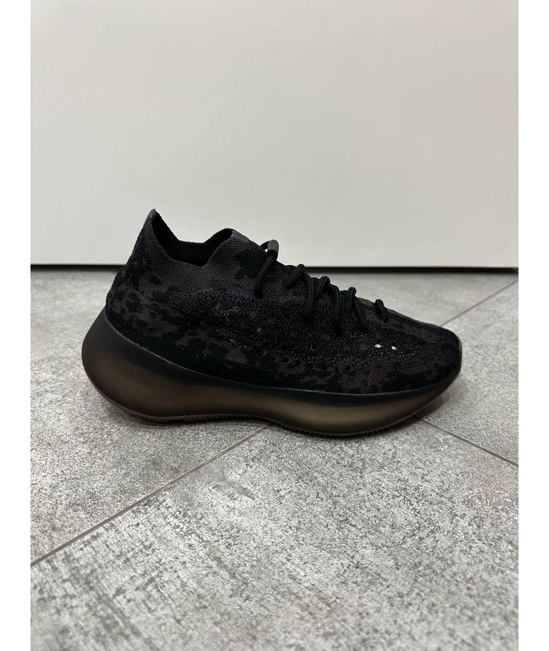 ADIDAS YEEZY Черные текстильные кроссовки, фото 8