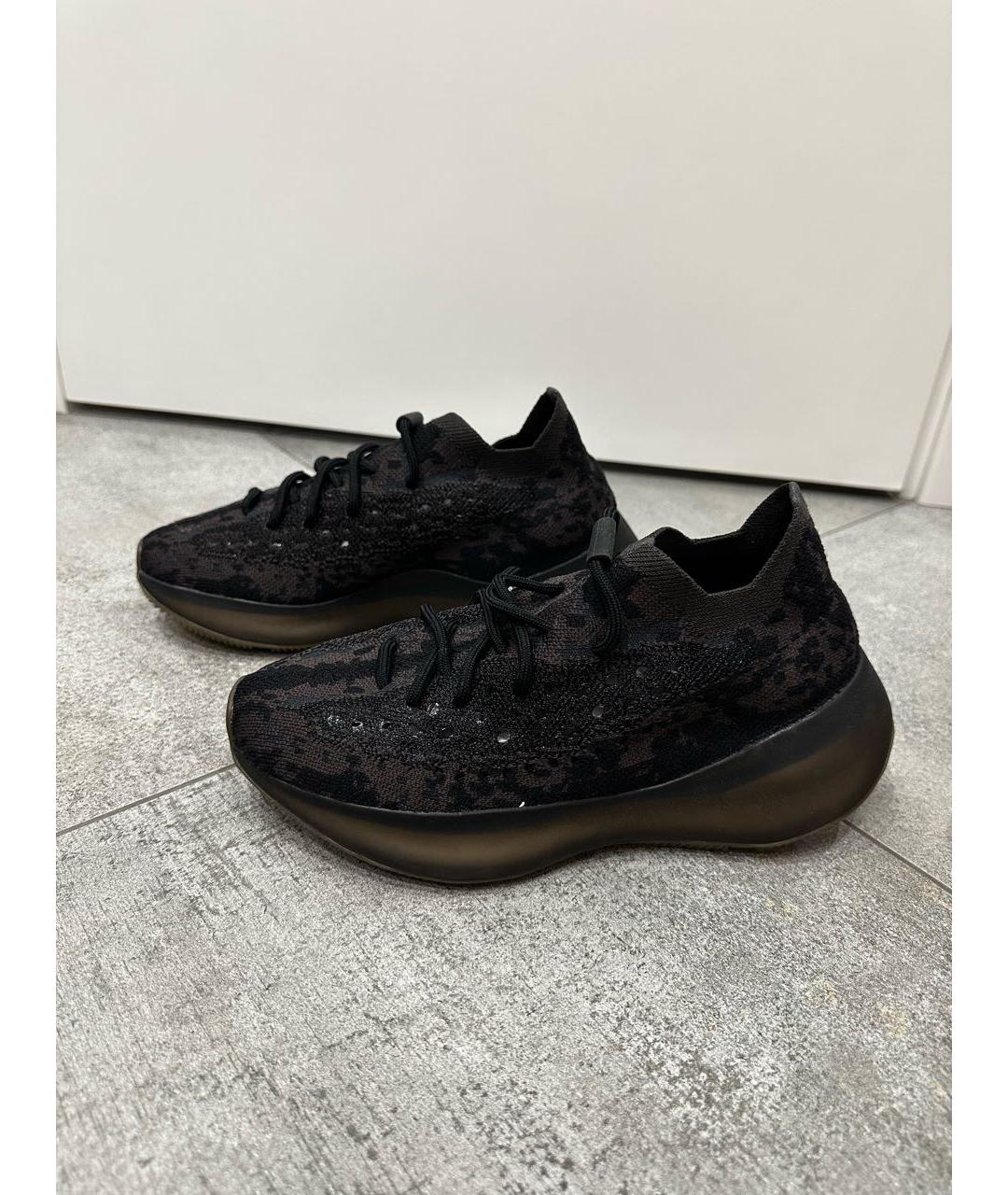 ADIDAS YEEZY Черные текстильные кроссовки, фото 6