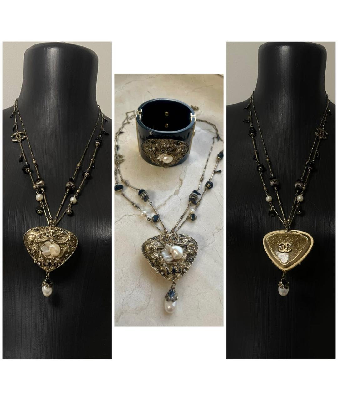 CHANEL Металлическое колье, фото 4
