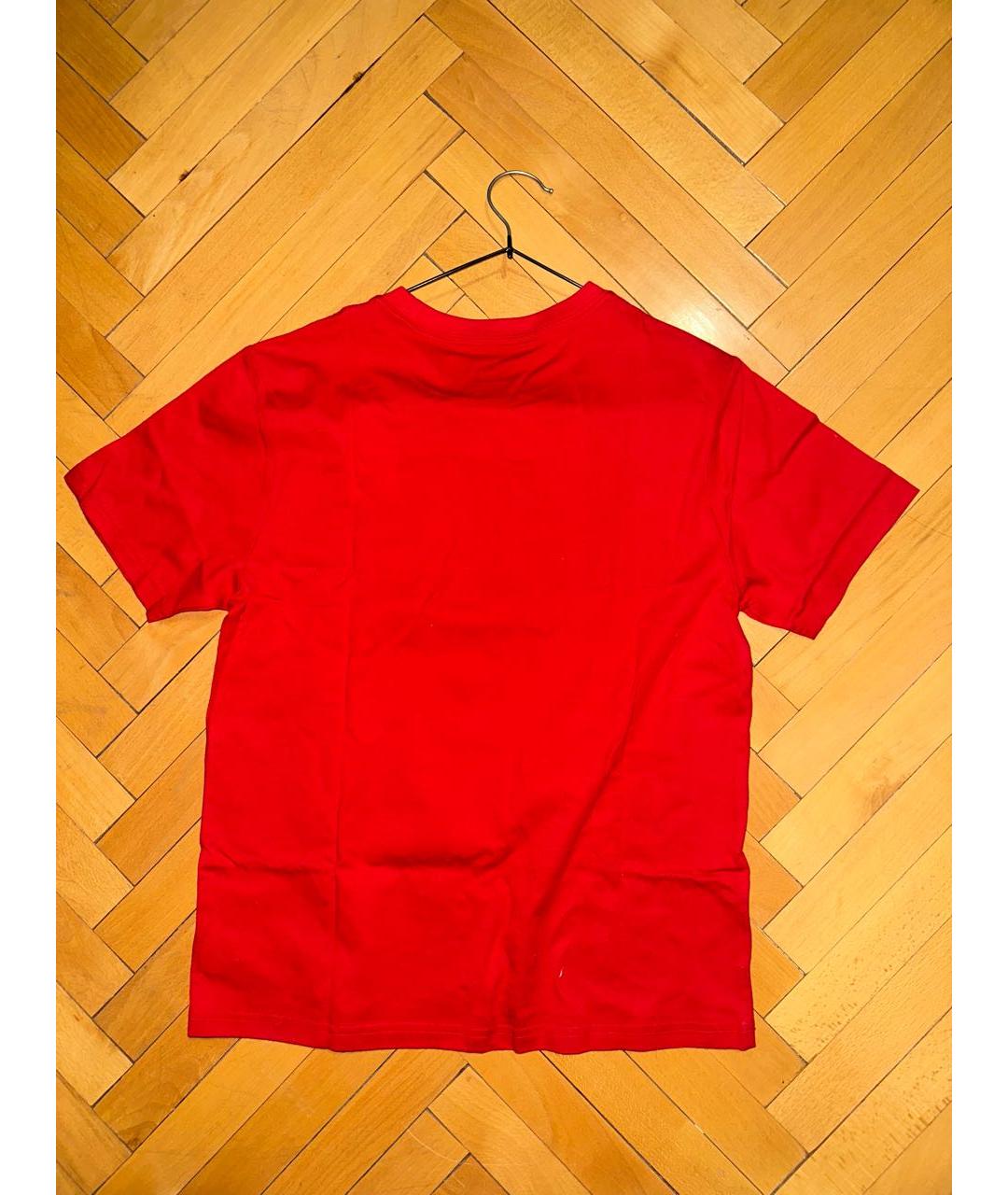 POLO RALPH LAUREN Красная хлопковая футболка, фото 2