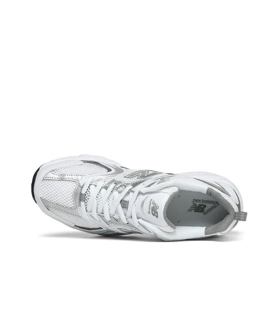 NEW BALANCE Белые низкие кроссовки / кеды, фото 3