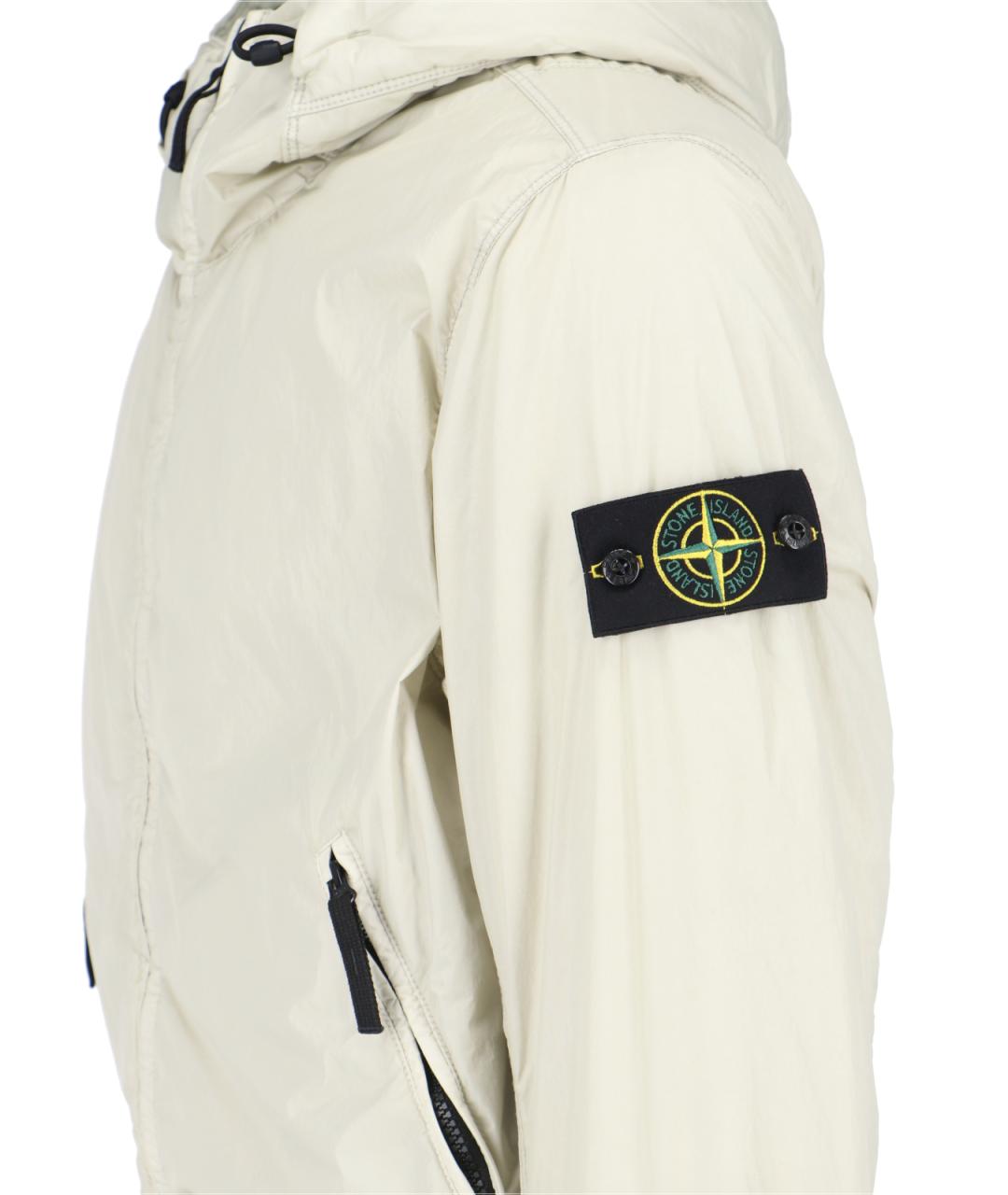 STONE ISLAND Белая куртка, фото 2